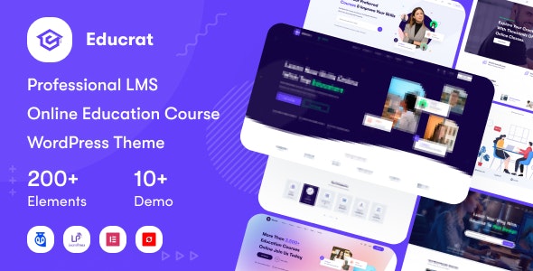 Educrat-在线课程教育培训 WordPress 主题