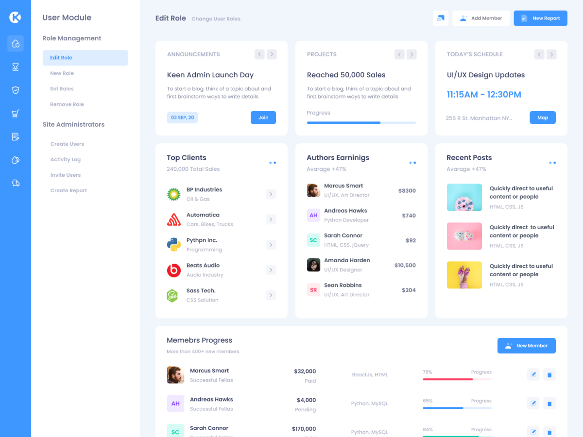 【首发】Keen v3.0.1–精品Bootstrap后台管理仪表板主题模板插图5-WP资源海 【首发】Keen v3.0.1–精品Bootstrap后台管理仪表板主题模板插图5-WP资源海