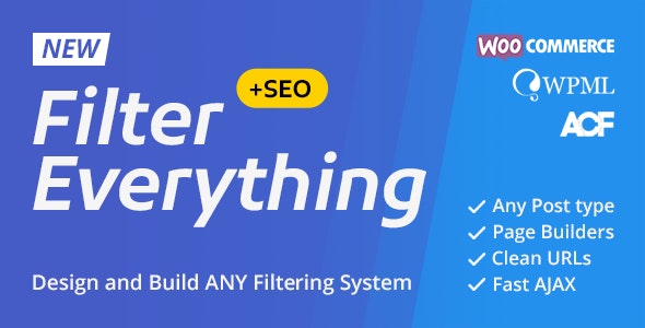Filter Everything 产品筛选/多条件过滤WordPress插件