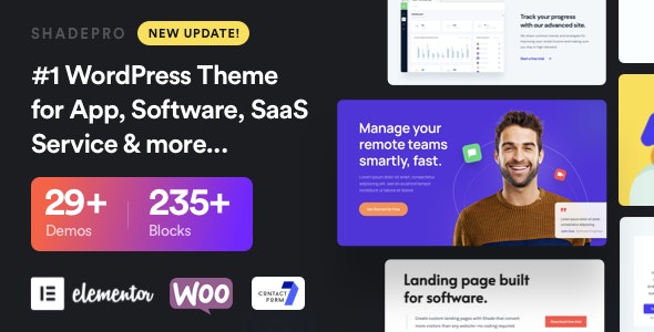 ShadePro-多用途 WordPress 主题[更至v3.6.5]