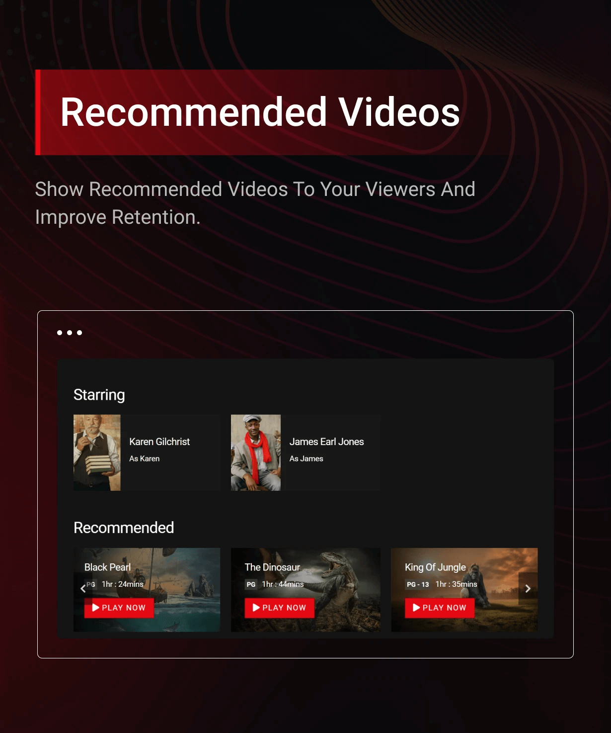 Streamit-电影视频网站模板WordPress炫酷主题插图7-WP资源海 Streamit-电影视频网站模板WordPress炫酷主题插图7-WP资源海