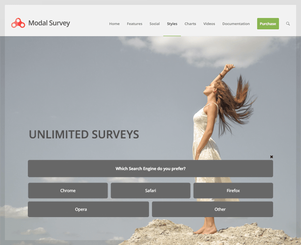 Modal Survey-民意调查问卷市场调研WordPress插件插图5-WP资源海 Modal Survey-民意调查问卷市场调研WordPress插件插图5-WP资源海