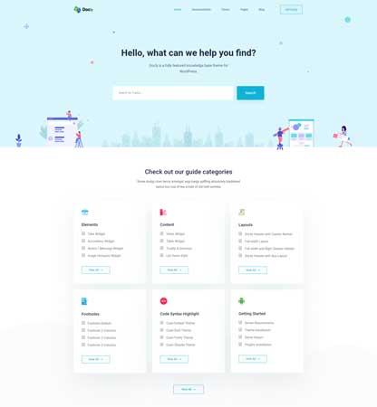 Docly-产品文档知识库WordPress主题插图3-WP资源海