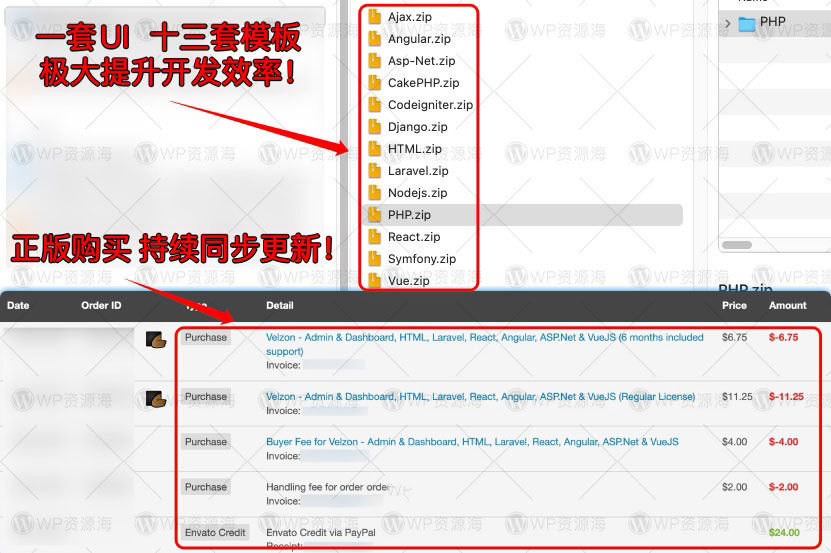 Velzon-2026年最新23合1精品管理后台模板插图3-WP资源海 Velzon-2026年最新23合1精品管理后台模板插图3-WP资源海