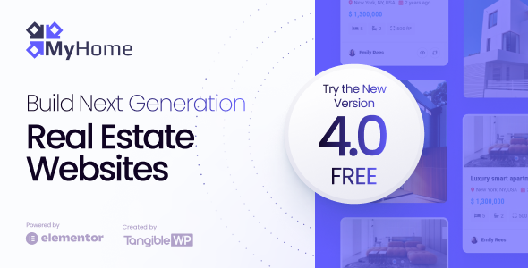 MyHome–房地产公司/房屋租赁平台WordPress主题