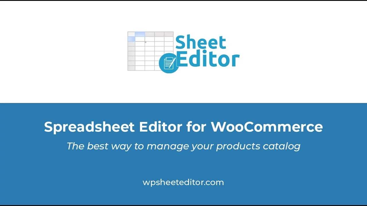 WP Sheet Editor Premium-带全扩展的简易电子表格WordPress插件