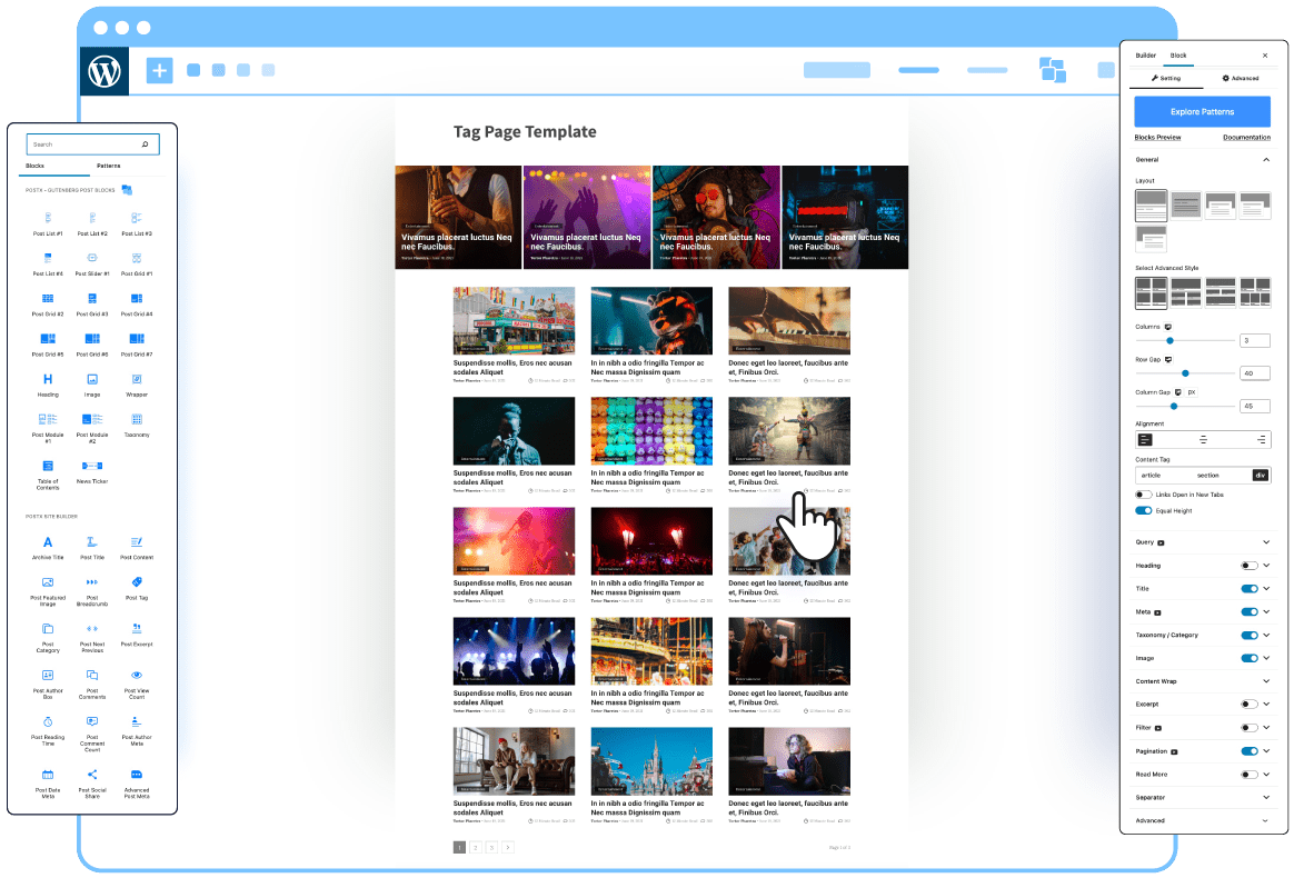 PostX Pro-排名第一的古腾堡文章列表区块插件插图6-WP资源海 PostX Pro-排名第一的古腾堡文章列表区块插件插图6-WP资源海