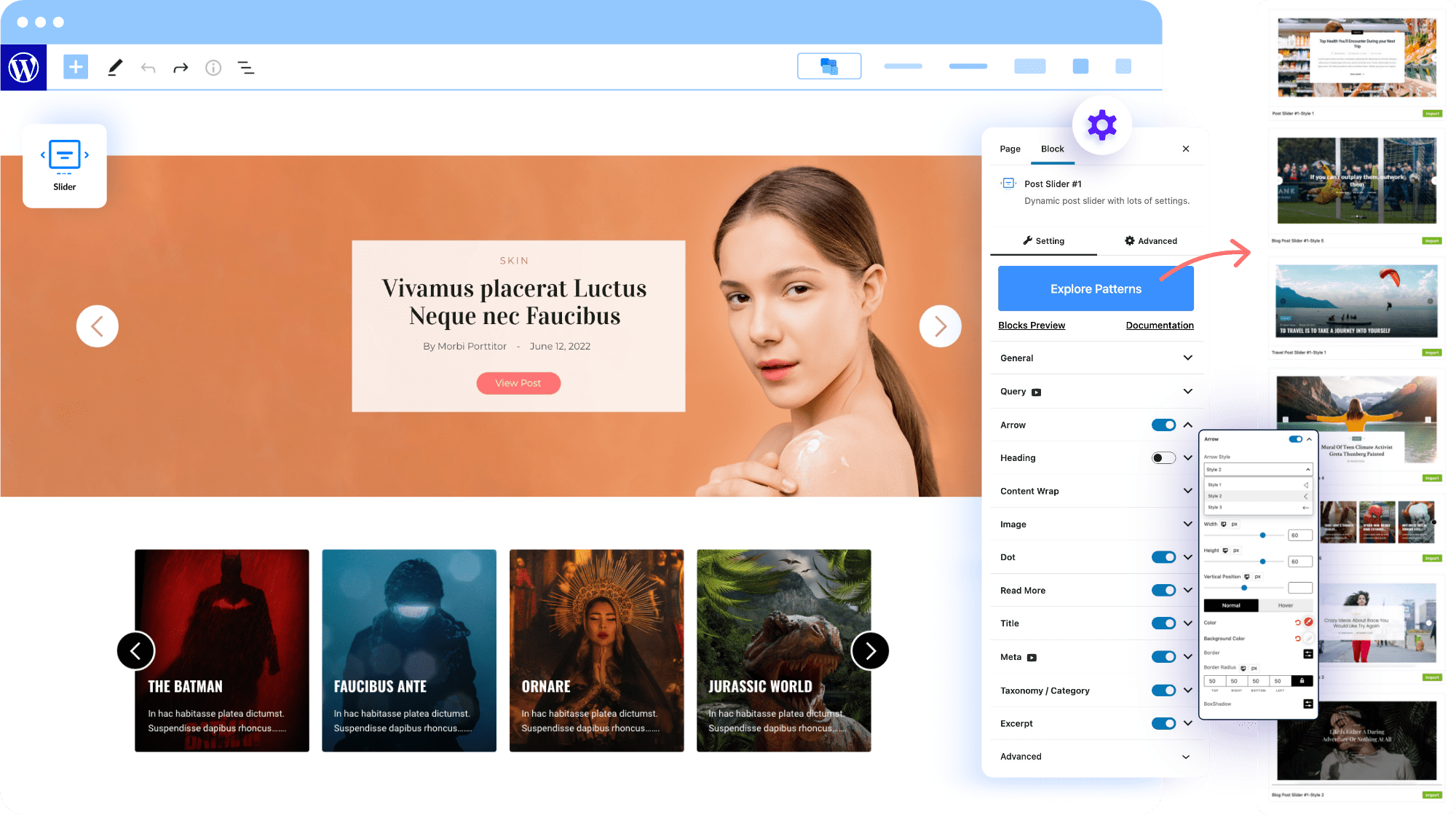 PostX Pro-排名第一的古腾堡文章列表区块插件插图15-WP资源海 PostX Pro-排名第一的古腾堡文章列表区块插件插图15-WP资源海