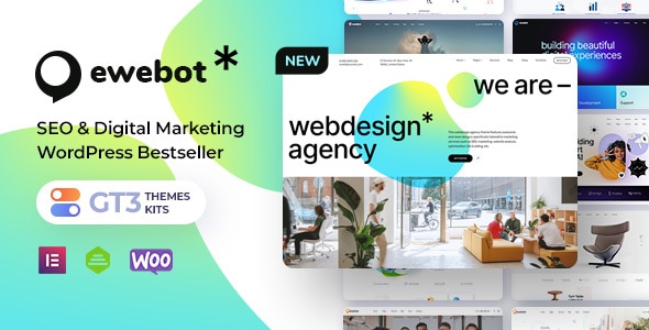 Ewebot-非常漂亮的SEO网络营销WordPress主题