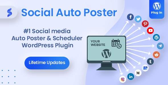 Social Auto Poster-多平台自动同步&定时发帖WordPress插件