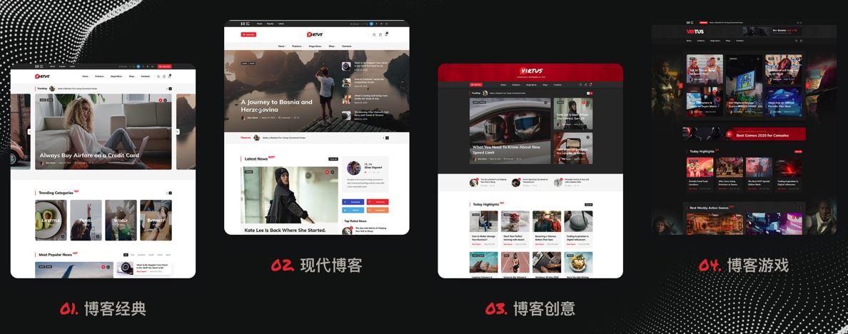 Virtus v1.2.4简约风博客自媒体杂志WordPress主题插图2-WP资源海 Virtus v1.2.4简约风博客自媒体杂志WordPress主题插图2-WP资源海