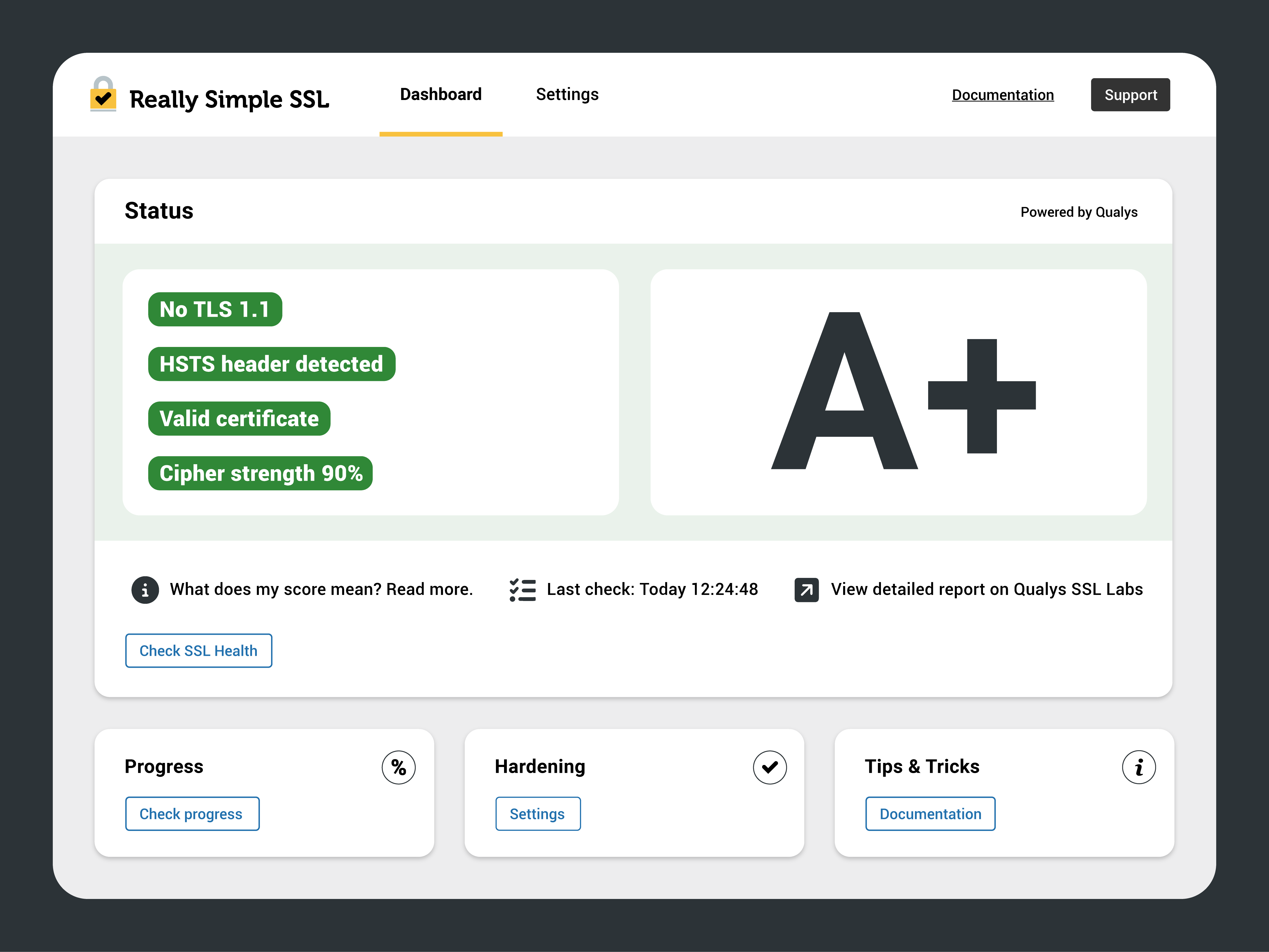 Really Simple SSL Pro – SSL/HTTPS网站安全优化WordPress插件插图3-WP资源海 Really Simple SSL Pro – SSL/HTTPS网站安全优化WordPress插件插图3-WP资源海