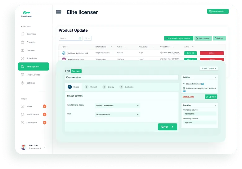 Elite Licenser-专业强大的软件授权管理器wordpress插件插图3-WP资源海 Elite Licenser-专业强大的软件授权管理器wordpress插件插图3-WP资源海