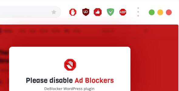 DeBlocker-反广告拦截WordPress插件