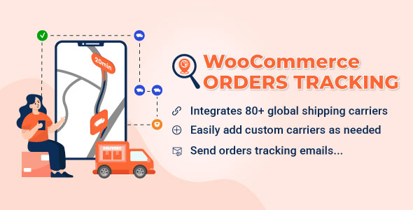 WooCommerce Orders Tracking-订单物流跟踪与邮件短信通知