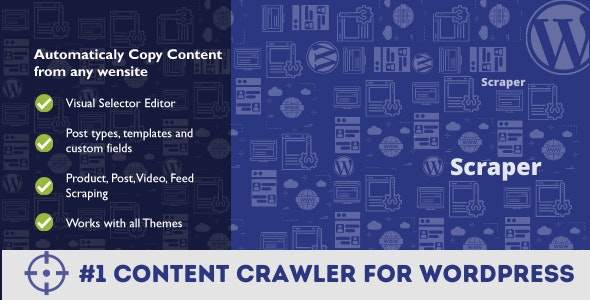 Scraper v2.0.6 自动采集内容爬虫WordPress插件