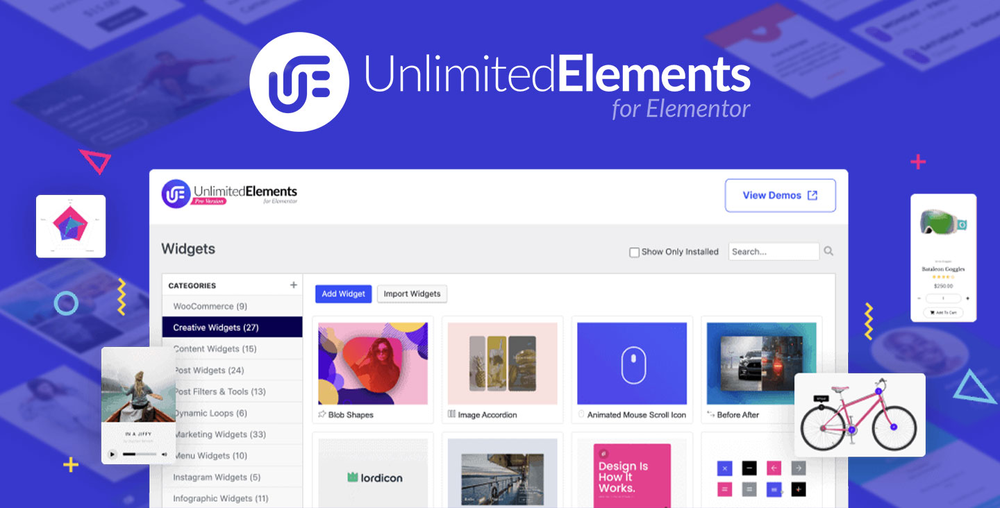 Unlimited Elements Pro-高级功能扩展Elementor插件