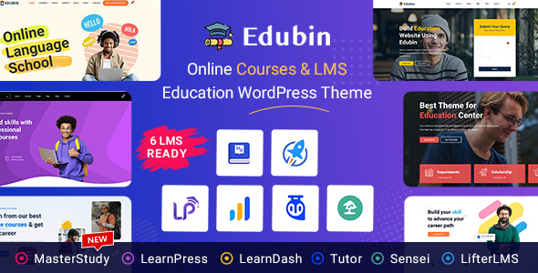 Edubin-教育培训/大学/学院/书院WordPress主题