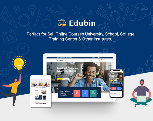 Edubin-教育培训/大学/学院/书院WordPress主题插图2-WP资源海 Edubin-教育培训/大学/学院/书院WordPress主题插图2-WP资源海