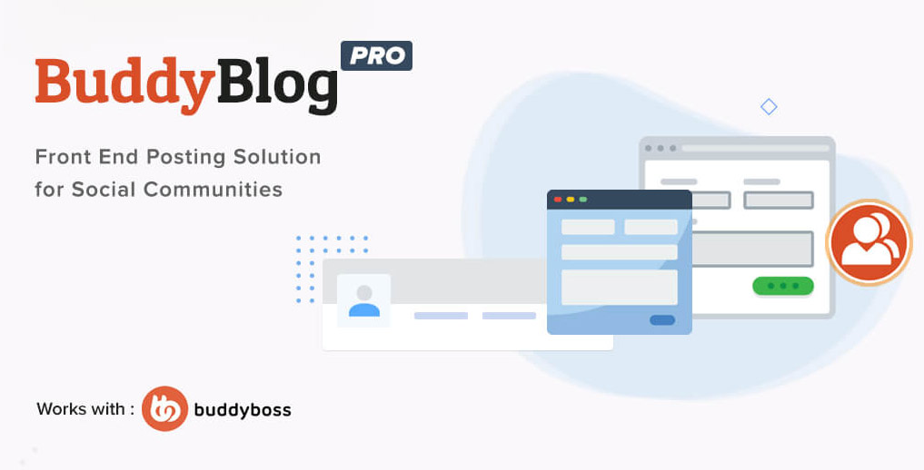 BuddyBlog Pro 前端用户投稿发文WordPress插件