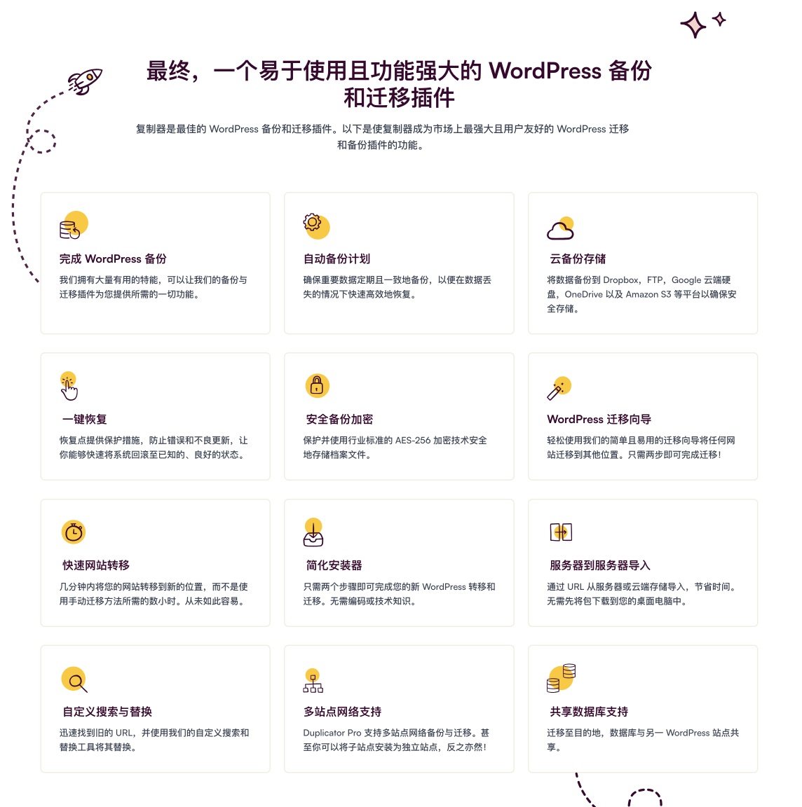 Duplicator Pro-网站搬家数据备份迁移WordPress插件插图2-WP资源海