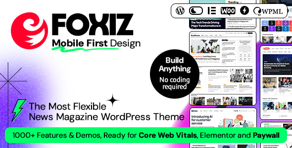 Foxiz-新闻资讯杂志博客WordPress主题