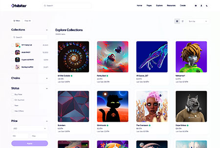 Xhibiter v1.8.0 – 数字藏品NFT交易市场 React NextJS 模板插图18-WP资源海