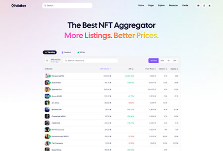 Xhibiter v1.8.0 – 数字藏品NFT交易市场 React NextJS 模板插图24-WP资源海