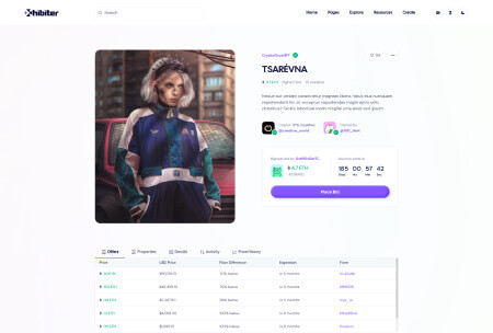 Xhibiter v1.8.0 – 数字藏品NFT交易市场 React NextJS 模板插图25-WP资源海