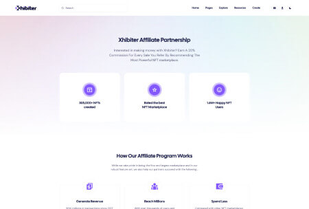 Xhibiter v1.8.0 – 数字藏品NFT交易市场 React NextJS 模板插图28-WP资源海