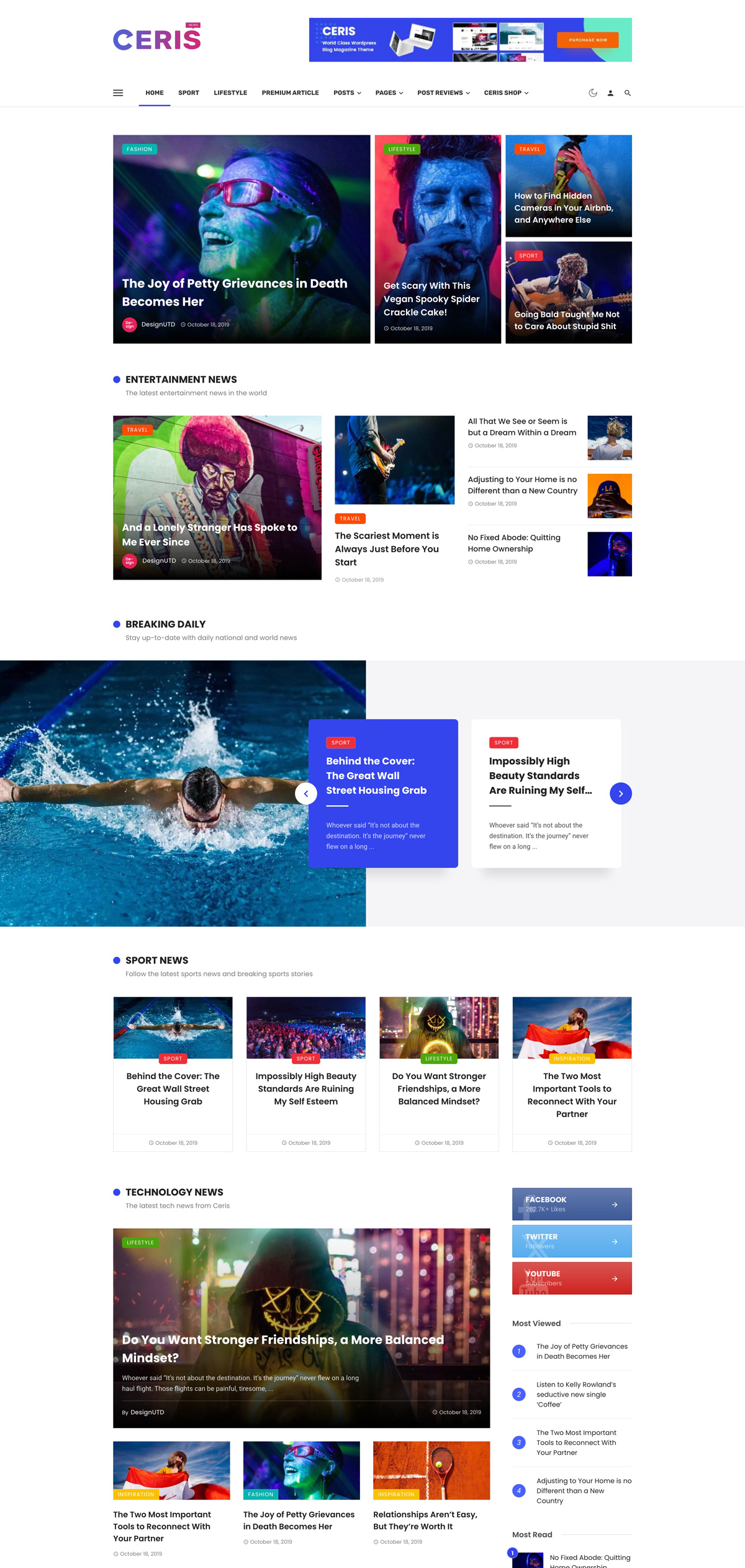 Ceris v4.6.2 博客杂志新闻资讯WordPress主题插图1-WP资源海 Ceris v4.6.2 博客杂志新闻资讯WordPress主题插图1-WP资源海