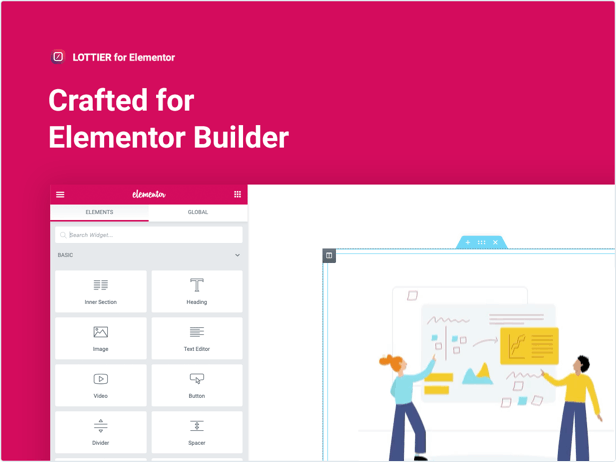 Lottier v1.0.8 动画展示Lottie动态图像Elementor扩展插件插图1-WP资源海 Lottier v1.0.8 动画展示Lottie动态图像Elementor扩展插件插图1-WP资源海