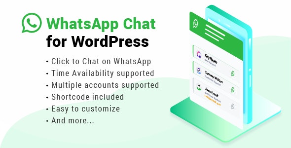 WhatsApp Chat-WhatsApp在线聊天WordPress插件插图-WP资源海 WhatsApp Chat-WhatsApp在线聊天WordPress插件插图-WP资源海
