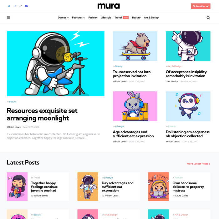 Mura-自媒体/内容创作网站模板WordPress主题插图8-WP资源海 Mura-自媒体/内容创作网站模板WordPress主题插图8-WP资源海
