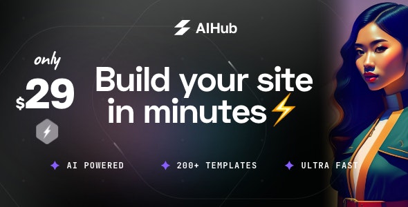 AIHub-人工智能AI科技企业WordPress主题