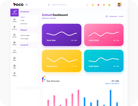 Poco 2.3 超漂亮的多合一后台管理模板插图1-WP资源海 Poco 2.3 超漂亮的多合一后台管理模板插图1-WP资源海