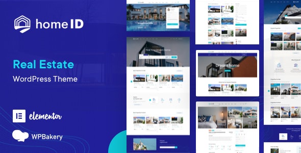HomeID-房地产房屋中介租赁WordPress主题