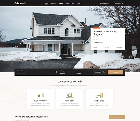 HomeID-房地产房屋中介租赁WordPress主题插图1-WP资源海 HomeID-房地产房屋中介租赁WordPress主题插图1-WP资源海