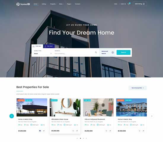 HomeID-房地产房屋中介租赁WordPress主题插图10-WP资源海 HomeID-房地产房屋中介租赁WordPress主题插图10-WP资源海