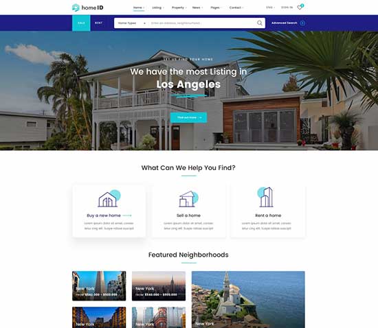 HomeID-房地产房屋中介租赁WordPress主题插图17-WP资源海 HomeID-房地产房屋中介租赁WordPress主题插图17-WP资源海