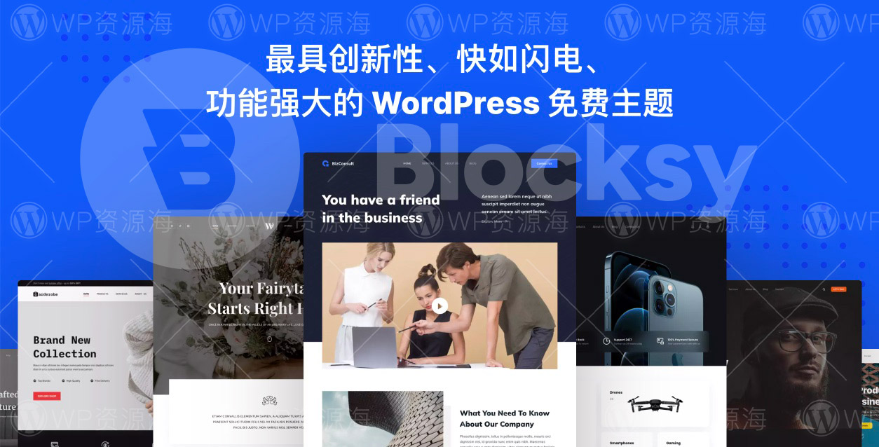 【主题推荐】个人比较喜欢的几款WordPress国外主题插图2-WP资源海 Blocksy Companion Premium 专业网站设计 WordPress 插件