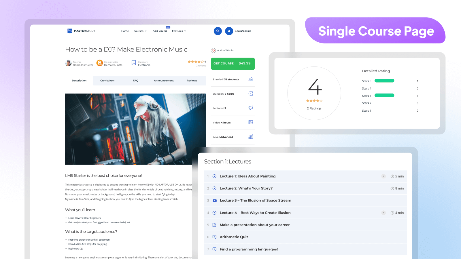MasterStudy LMS Pro-在线教育学习管理系统WordPress插件插图4-WP资源海 MasterStudy LMS Pro-在线教育学习管理系统WordPress插件插图4-WP资源海