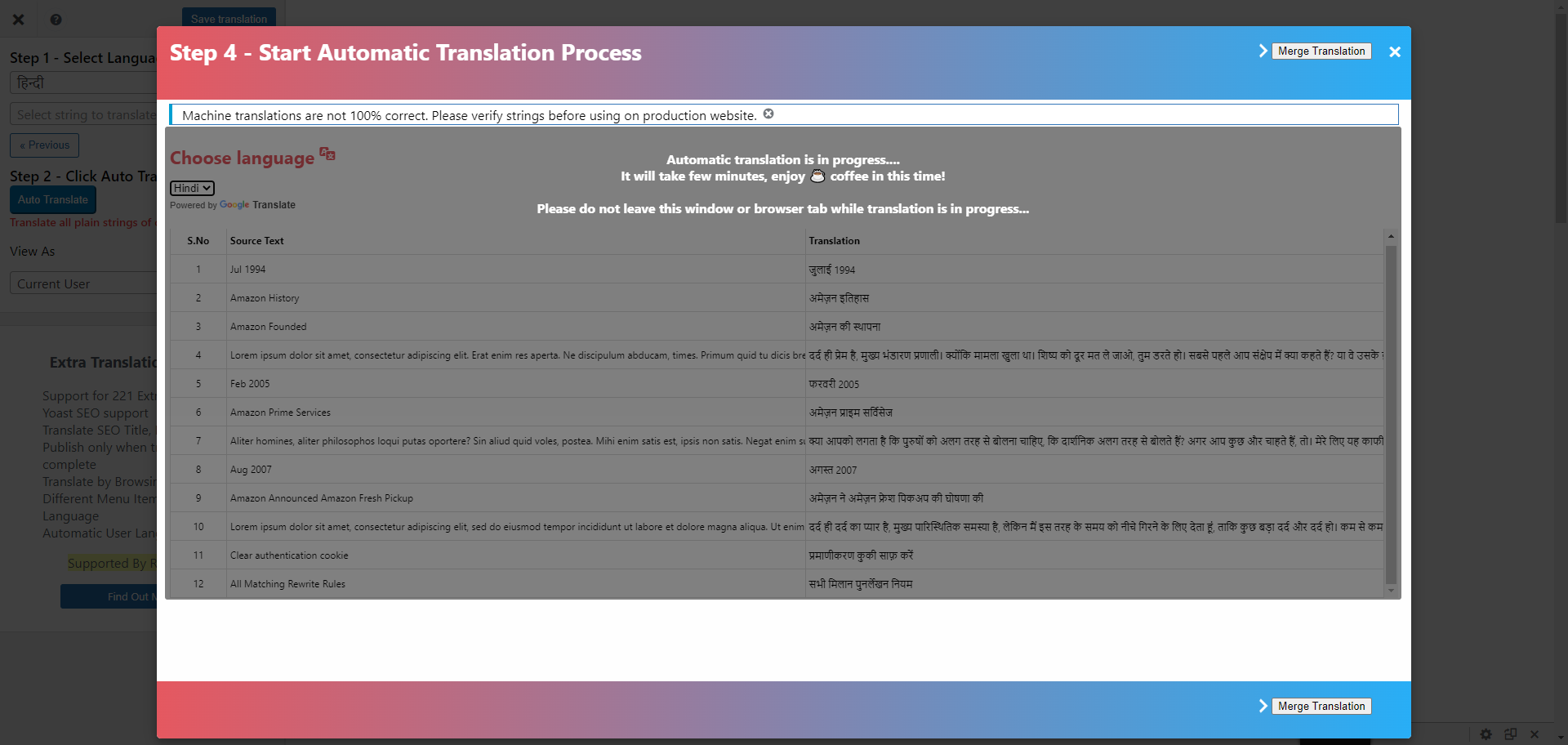 Automatic Translate Addon For TranslatePress Pro自动化翻译扩展插件插图4-WP资源海