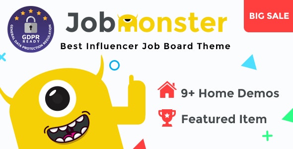 Jobmonster-招聘求职网站模板WordPress主题