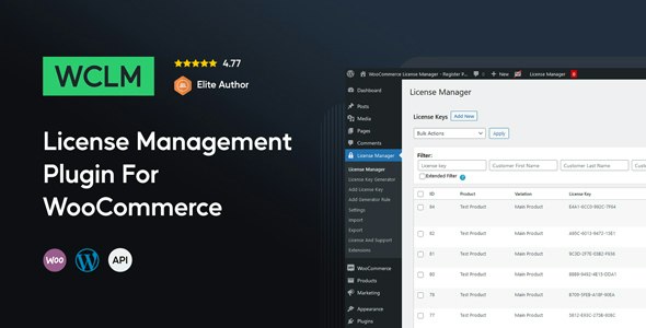 WooCommerce License Manager-强大的软件授权管理系统插件