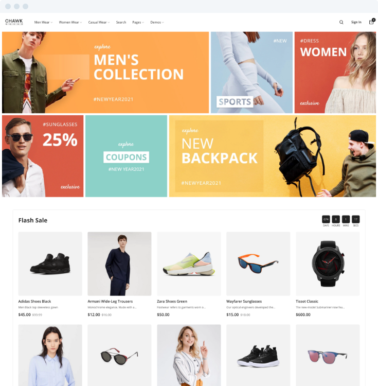 ChawkBazar-简约漂亮的外贸商城网站模板WordPress主题插图1-WP资源海 ChawkBazar-简约漂亮的外贸商城网站模板WordPress主题插图1-WP资源海
