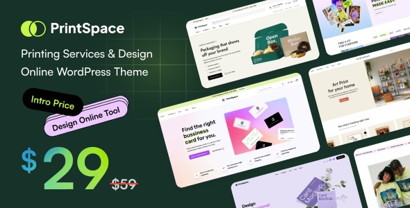 PrintSpace-印刷印染打印网站模板WordPress主题