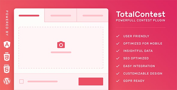 TotalContest Pro-内容创意征集竞赛比拼WordPress插件[更至v2.8.1]