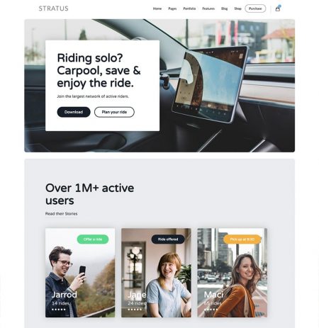 Stratus v4.2.5 软件APP网站模板WordPress主题插图2-WP资源海 Stratus v4.2.5 软件APP网站模板WordPress主题插图2-WP资源海
