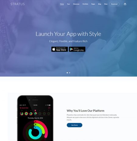 Stratus v4.2.5 软件APP网站模板WordPress主题插图33-WP资源海 Stratus v4.2.5 软件APP网站模板WordPress主题插图33-WP资源海
